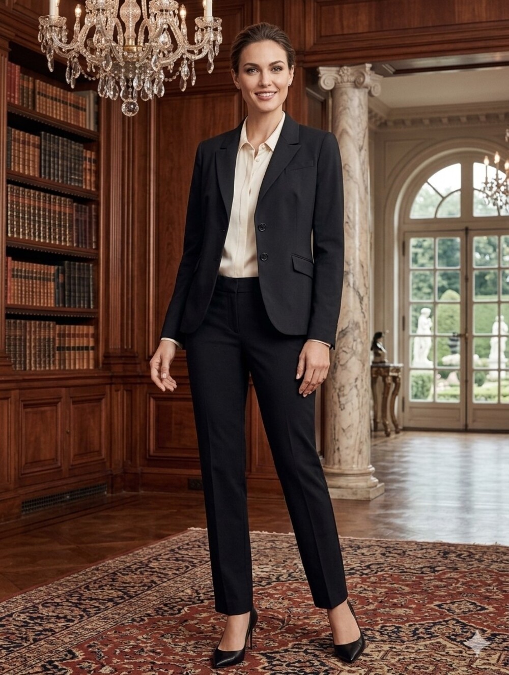 The Limited Black Collection Tailored Two-Button Blazer Jacket, Size 6